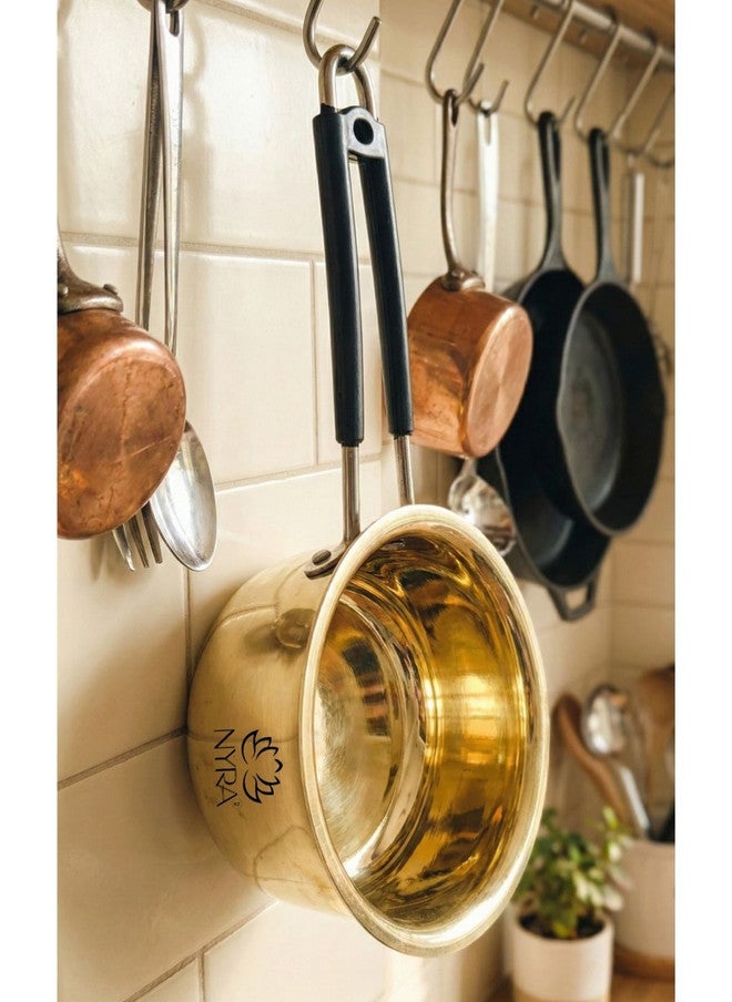 Nyra Kitchenware Bronze-Toned Dishwasher Safe Brass Pan - Image 1